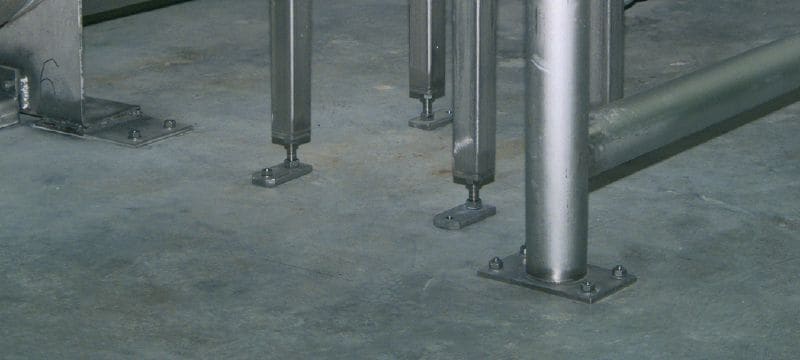 HSA-R2 SS Keilnagel Keilnagel met hoge prestaties voor alledaagse statische belastingen in ongescheurd beton (roestvast staal A2) Toepassingen 1
