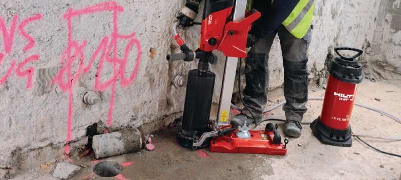 SP-L-metselwerkboor Premium boor voor diamantboren in alle soorten metselwerk – voor gereedschappen met <2,5 kW vermogen Toepassingen 1