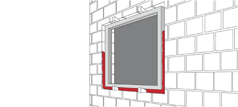 Produit d'étanchéité à base de mousse d'isolation CF-I 750/B2-SV Produit d'étanchéité à base de mousse de polyuréthane auto-expansive idéal pour le colmatage, l'étanchéité et l'isolation Applications 1