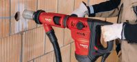 TE DRS-Y-stofafzuiging Stofafzuiging bij boren en beitelen in beton met de Hilti SDS Max (TE-Y)-breekhamers Toepassingen 4