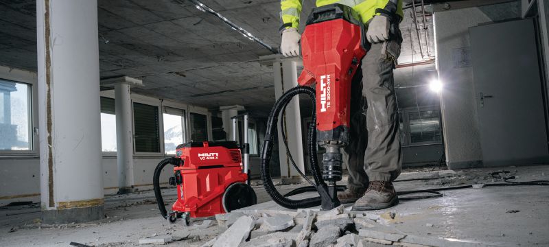 Elektrische TE 3000-AVR drilboor voor zware toepassingen Buitengewoon krachtige breekhamer voor zware afbraakwerken voor het slopen van beton, het zagen van asfalt, grondwerken en het aandrijven van van aardingstangen Toepassingen 1