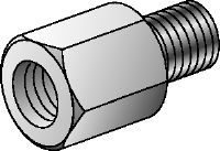 GA-draadadapters Verzinkte draadadapters om verschillende interne/externe draaddiameters te verbinden