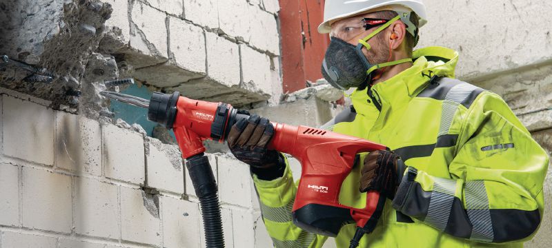 TE 500 SDS Max sloophamer Robuuste SDS Max (TE-Y) sloophamer voor licht beitelwerk in beton en metselwerk Toepassingen 1