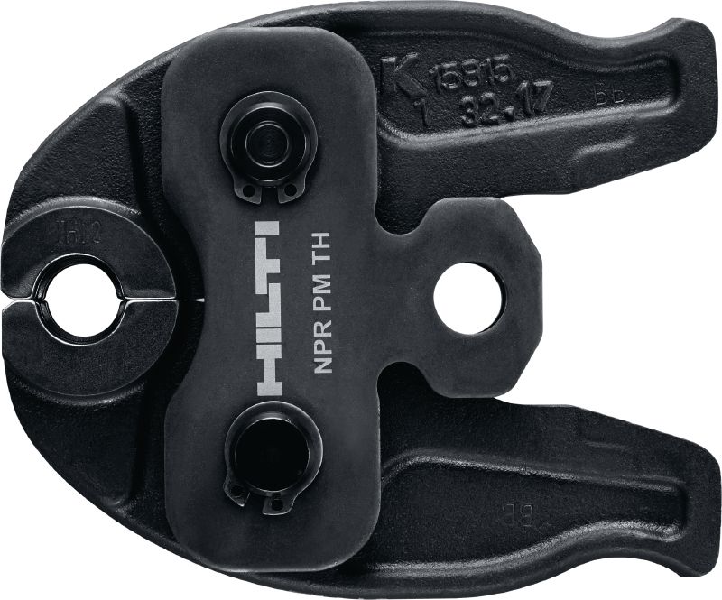 NPR PM TH Persbek Persbekken voor TH-profiel persfittingen tot 40 mm. Compatibel met Hilti NPR 19-A perstangen