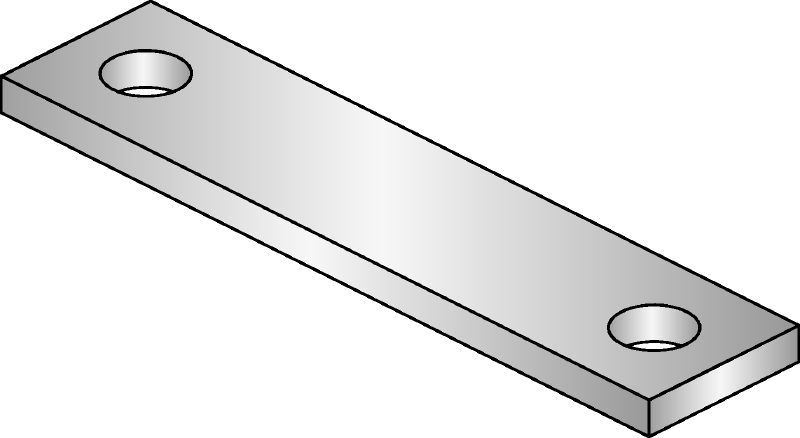 MIC-PS/MIC-PSP Thermisch verzinkte verbinder voor het bevestigen van leidingschoenen aan MI-draagbalken die geschikt zijn voor zware toepassingen en die bestand zijn tegen uitzetting
