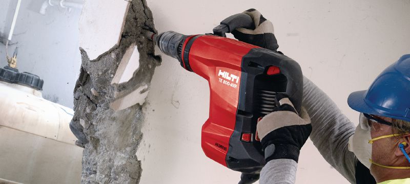 TE-S SM puntbeitels Extra robuuste TE-S puntbeitels voor het beitelen of slopen van beton en metselwerk Toepassingen 1
