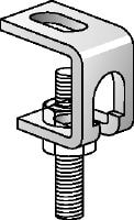 Clip de suspension Clip de suspension galvanisé pour la suspension en un point des tubes à partir de tiges filetées