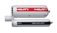 HIT-CT 1 Mortelanker Injecteerbare Clean-Tec-mortel met hoge prestaties voor bevestigingen in beton, geformuleerd om gezondheid- en milieurisico´s te beperken