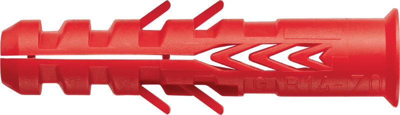 GD Wandplug steiger Goedkope plastic wandplug voor steigers met Hilti GRS oogbouten voor steigers