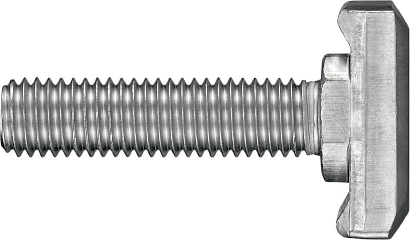 HBC-C-N T-bout met inkeping T-bouten met inkeping voor trek- en loodrechte parallelle afschuifbelasting (3D-belasting)