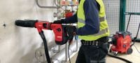 TE DRS-Y-stofafzuiging Stofafzuiging bij boren en beitelen in beton met de Hilti SDS Max (TE-Y)-breekhamers Toepassingen 3