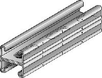 MQ-21 D Installatierail Verzinkte dubbele MQ-installatierail voor middelzware toepassingen