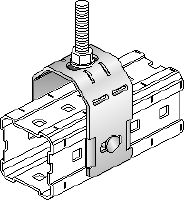 Platte onderlegring DIN 125 M10 HDG Thermisch verzinkte verbinder om M12 (1/2) en M20 (3/4) draadstangen aan MI-draagbalken te bevestigen Toepassingen 1