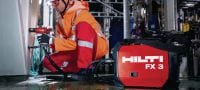 Goujons filetés F-BT-MR SN avec rondelle d'étanchéité Goujons filetés en acier inoxydable pour l'utilisation avec les outils de fusion de goujons Hilti, comprenant une rondelle d'étanchéité et un écrou de sécurité Applications 2