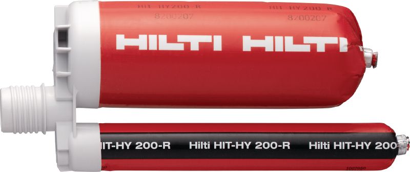 HIT-HY 200-R Mortelanker Ultieme injecteerbare hybride mortel met goedkeuringen voor wapeningverbindingen en ankers voor zware toepassingen