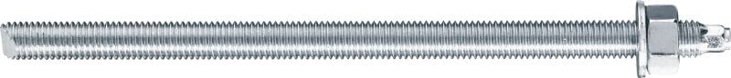 HAS-U 8.8 Ankerstang Ankerstang met hoge prestaties voor capsule en injecteerbare hybride/epoxyanker in beton en metselwerk (8.8 carbonstaal)