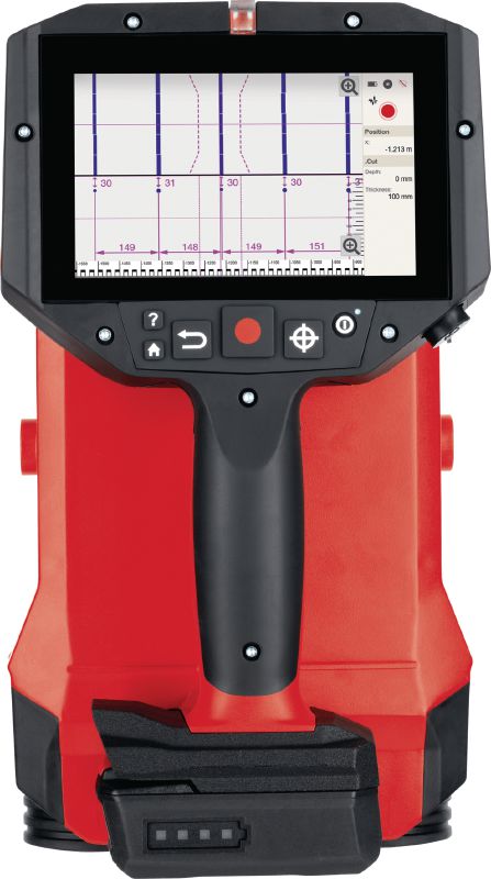 PS 300 Système Ferroscan Ferroscan conçu pour la localisation des fers d’armature, la mesure de leur enrobage et l’évaluation de leur diamètre lors de l’analyse de structure