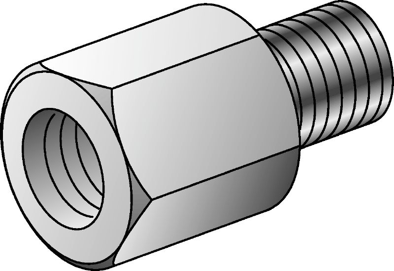 GA-draadadapters Verzinkte draadadapters om verschillende interne/externe draaddiameters te verbinden