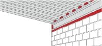 CS-F JS-schuim voor het afdichten van voegen Flexibel isolatieschuim ideaal voor sterke bewegingsgevoelige voegen, zoals deuren en ramen Toepassingen 4