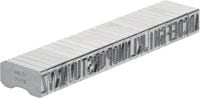 X-MC S 5.6/10 Markeringsstempels voor staal Smalle letters en cijfers met scherpe rand om identificatiemarkeringen in metaal te stempelen